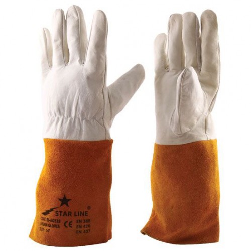 STARLINE E-101 ARGON ZİG DERİ KAYNAK ELDİVENİ